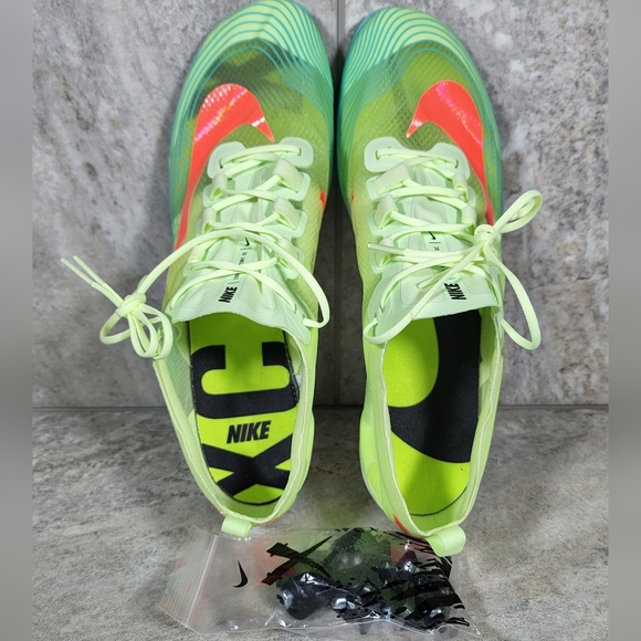 Nike Zoom Victory 5 XC Track Field Spikes Mens Size 12.5 Volt Orange AJ0847-701 - Picture 6 of 10